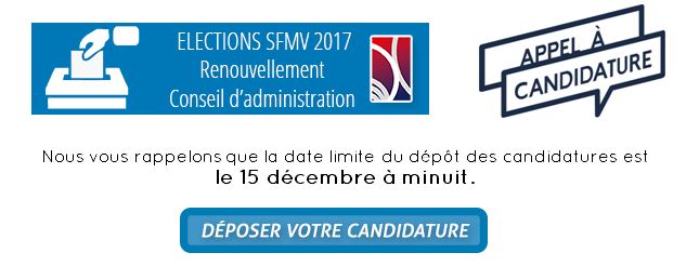 Dépôt des candidatures - election SFMV